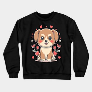 Puppy Dog Love Crewneck Sweatshirt